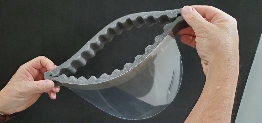 How Mueller is Creating Face Shields to Increase Protection